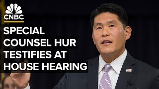 Special counsel Robert Hur testifies at House hearing on Biden documents investigation—31224 [upl. by Harbed770]