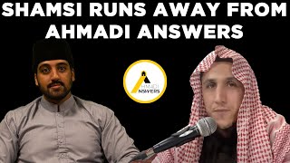 Salafi Sunni Debates Ahmadi Muslim  Shamsi Runs Away from Ahmadi Answers l Speakers Corner [upl. by Chelsie]