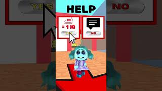 Anger is so mean to Envy 😔 roblox insideout2 [upl. by Mendez479]