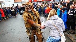 Perchtenlauf Welzenegg 26112017 Kompletter Krampuslauf 4K [upl. by Kendall301]