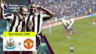 FULL MATCH Newcastle 50 Man Utd  Premier League 199697 [upl. by Nima608]