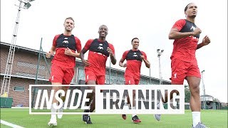 Inside Training Five big returns and shooting practice from Melwood [upl. by Adnirim]