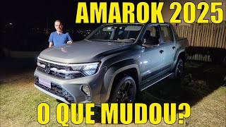 Volkswagen Amarok 2025  O que mudou versões e preços [upl. by Aralc]