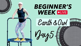 Gentle 15 Minute Rebounder Workout Senior Friendly  DAY FIVE Beginners Week [upl. by Tavish]