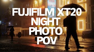 Fujifilm XT20 Night Photo POV  Porto [upl. by Stacee]