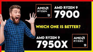 AMD Ryzen 9 7900 vs AMD Ryzen 9 7950X Comparison [upl. by Baggett]