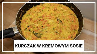 Soczysty kurczak w kremowym sosie [upl. by Ariamoy]