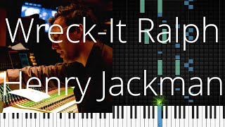 🎹 WreckIt Ralph Henry Jackman Synthesia Piano Tutorial [upl. by Hoj369]