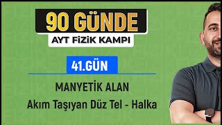 Manyetik Alan  Akım taşıyan düz tel  2025 AYT Fizik kampı [upl. by Phyl183]