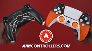 AimControllers Custom PS5 DualSense Controller  Unboxing and Impressions [upl. by Irotal]