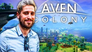 ÉPÍTKEZÉS EGY ÚJ BOLYGÓN 🎮 Aven Colony [upl. by Abigale801]