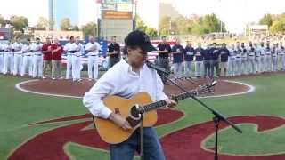 quotUnique National Anthem Wows SellOut Crowdquot Comcast SportsNet Bay Area [upl. by Rainie]