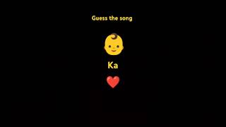 Guess the song by emoji queddle funny amazingfacts paheliwithanswer memes queddlepuzzle [upl. by Eidahs]