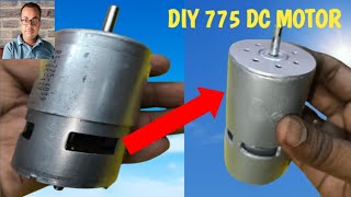 775 DC MOTOR  DIY 775 MOTOR  MOTOR  DC MOTOR SAFETY COVER FOR DUST [upl. by Halbeib]