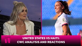 United States vs Haiti Analysis amp Reactions  CONCACAF W Championship  CBS Sports Attacking Third [upl. by Steddman]