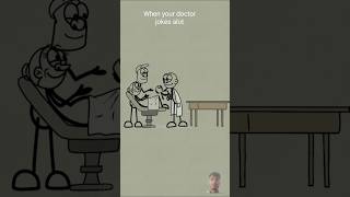 When your doctor jokes alot 😂🤣 cartoon funnycartoon comedy shortsfeed funny reels [upl. by Koressa393]