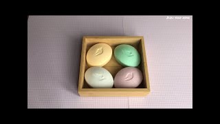 Dove soap cutting ASMR 🤍🩷💚💛 oddlysatisfying sensory relaxing asmrforsleep asmrvideo fyp [upl. by Callum59]