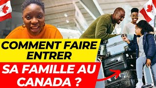 Laisses le regroupement familial fais plutôt ceci pour faire entrer rapidement ta famille au Canada [upl. by Arbe]