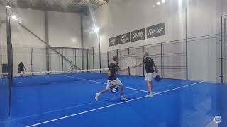 Padel Div 1 LPL LKPG  Noa Ek vs Kroon Fogel  Set 3 67  241028 [upl. by Licht220]