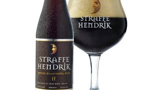 Straffe Hendrik Brugs Quadrupel 11  Beer Review [upl. by Yadsendew]