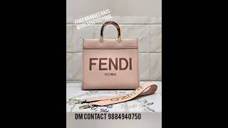 Branded Bags😍 quotFENDIquot At Unexpected Price ✨ fashion best fendi aesthetic party [upl. by Male393]