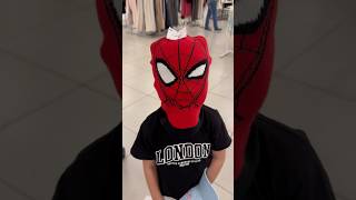 🤣 MELHOR FANTASIA DO HOMEM ARANHA cauanani shorts shortsvideo [upl. by Ulysses]