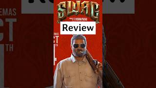 Swag Movie Review  SwagReview SreeVishnu SwagMovie DevuduBabu Shorts Viral Trending [upl. by Bibbye]