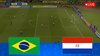 Brazil vs Paraguay LIVE WC Qualifies 2022 EN VIVO [upl. by Nilrac60]