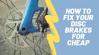 How To Fix Glazed Rotor Brakes Easy Fast and Cheap [upl. by Aibonez]