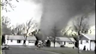 Video of the Hesston tornado making its way through town [upl. by Gillmore]