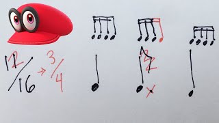 1116 time signature in Mario Odyssey [upl. by Kwabena]