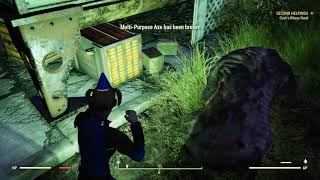 Fallout 76 Get Piece of Brahmin Meat [upl. by Lowrie]