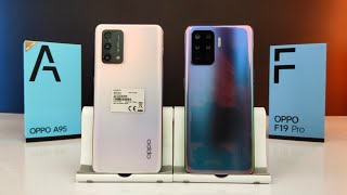 Oppo F19 Pro VS Oppo A95  Comparison amp Speed Test  Which is Better  Helio P95 VS Snap 662  60Hz [upl. by Gipps]