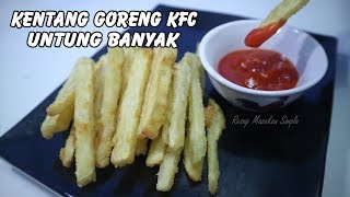 RESEP JUALAN KENTANG GORENG KFC HANYA 4 BAHAN [upl. by Kessia]