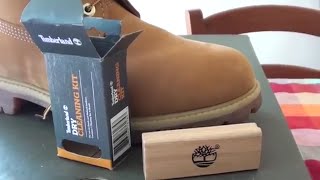 Timberland Dry Cleaning Kit unboxing  review [upl. by Maximilian]