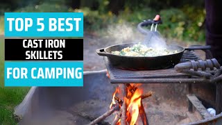 Best Cast Iron Skillets for Camping 2024  don’t buy one before watching this [upl. by Oetam]