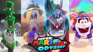 Super Mario Odyssey All Broodals Boss Battles [upl. by Nivahb]