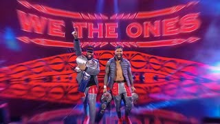 The Usos Entrance Raw July 11 2022 1080p [upl. by Nikaniki]