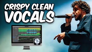 HOW TO MAKE CRISPY VOCALS Logic Pro X [upl. by Mccreery]