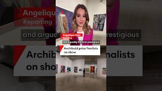 Sneak peek at Archibald prize finalists [upl. by Leinehtan672]