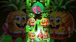 Spongebob Squrepants Pineapple⚡ Patrick ⚡Bro Hacker ⚡Tiles Hop coffindance shorts [upl. by Ihcur]