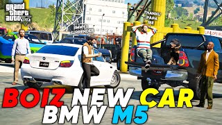 BOIZZ NEW CAR  MICHAEL SURRENDERED  GTA 5  Real Life Mods 526  URDU [upl. by Kcirdek]