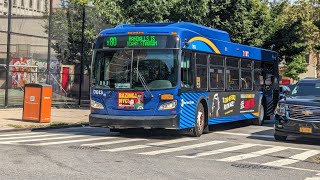 NYCT Bus X80 Randalls Island Special Event Busses amp M35 Action in East Harlem 9223 [upl. by Laup633]