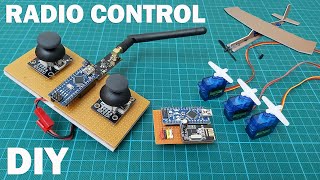 Cheap and Simple Radio Control Making for RC Models DIY RC 4Channel [upl. by Milore213]