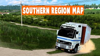 ETS2 Southern Region Map Mod 148 [upl. by Sprung81]