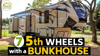 7 Best 5th Wheels with a Bunkhouse [upl. by Gregrory]