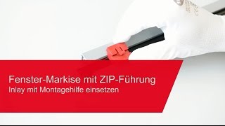 FensterMarkise mit ZIPFührung [upl. by Martinic]