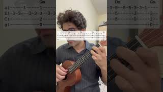 Na Ponta Ela Fica Delano KondZilla aula de Ukulele tabs cifras funk [upl. by Leann]