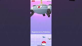 My magneton evolve to magnezone games pokemongo magnezone [upl. by Anaugahs]