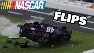 NASCAR Stop Motion FLIPS 1 [upl. by Anailuj]